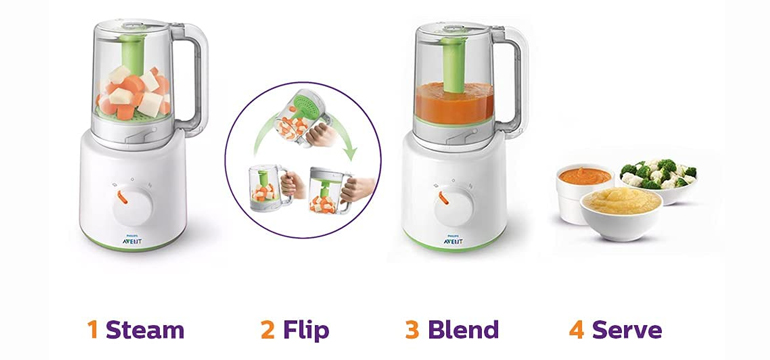 Carrot Puree Recipe for Babies  Philips Avent Combined Steamer