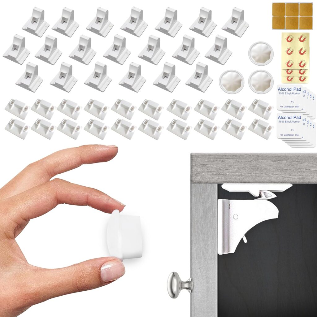 Eco-Baby Magnetic Cabinet Locks for Babies