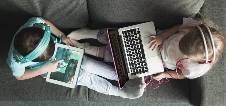 Healthy screen time for kids