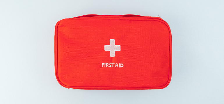 First aid kit for parents